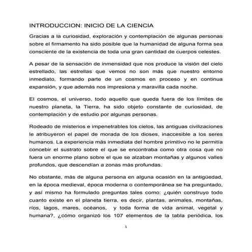 LA CIENCIA Y EL IMPACTO SOCIAL