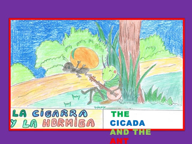 La cigarra y la hormiga. fábula | PPT