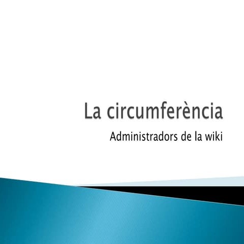 La Circumferència