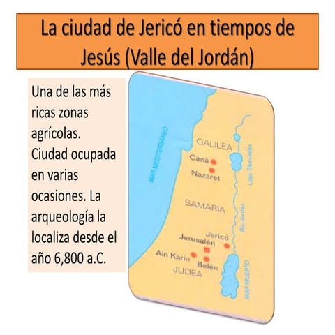 La ciudad de jericó en tiempos de jesús | PPTX