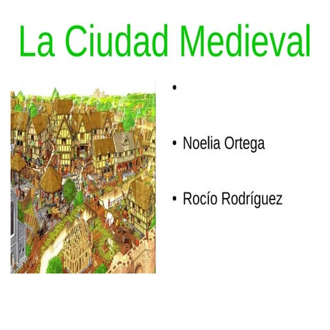 La ciudad mediabal
