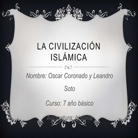 La civilización islámica
