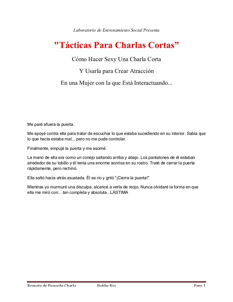 La clave de exito- de las conversaciones