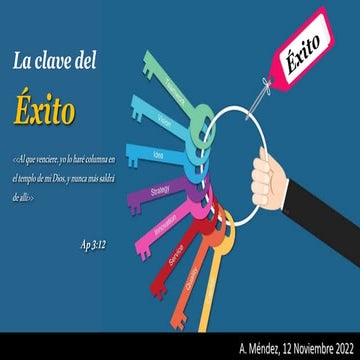 La clave del exito para el cristiano.pptx