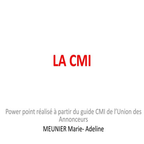 La cmi