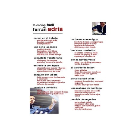 La cocina facil de ferran adria