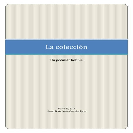 La colección PDF