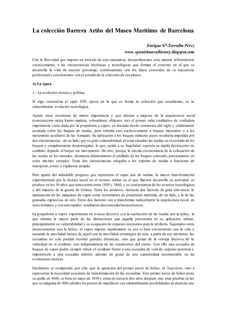 La colección Barrera Ariño del Mu...