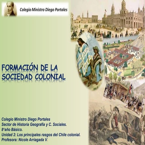 La colonia y su sociedad. Clase 1° 