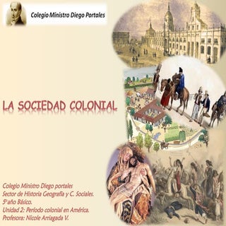 La sociedad colonial, Clase 1,2,3,4...