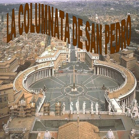 La columnata de san pedro