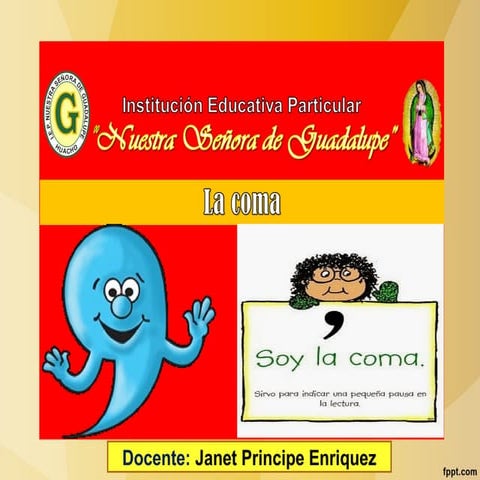 La coma explicativa | PPT