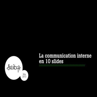 La communication interne
