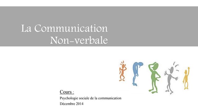 La communication non verbale