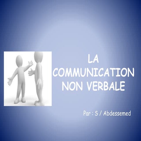 La communication non verbale