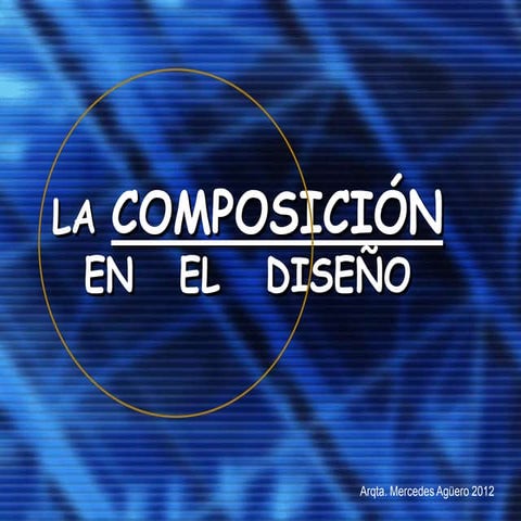 La composición en   el   diseño