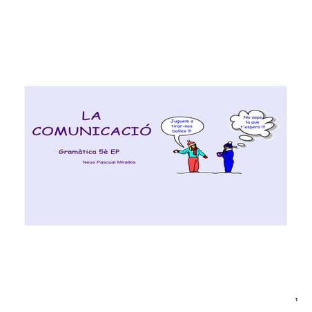 La comunicacio