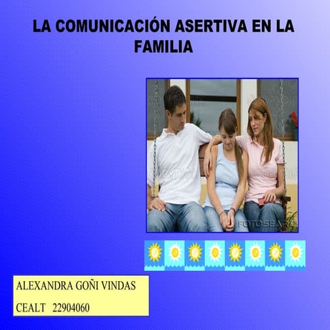 La Comunicación en la Familia | PPT