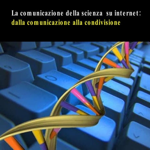 La comunicazione della scienza su Internet