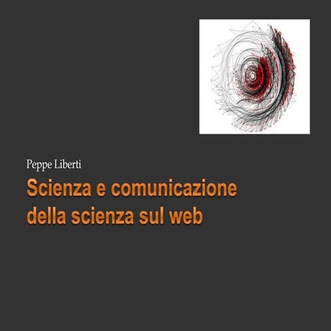 La comunicazione scientifica sul web