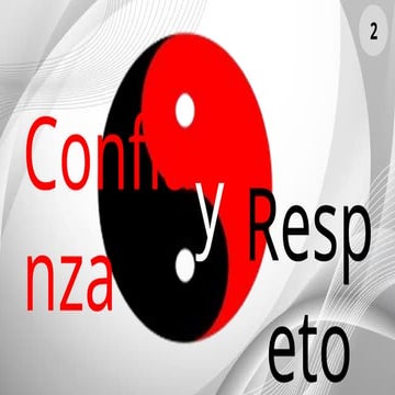 LA CONFIANZA Y EL RESPETO, ELEMENTOS IMPORTANTES EN EL DESARROLLO Y GESTIÓN D...