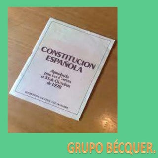 La constitución española de 1978.