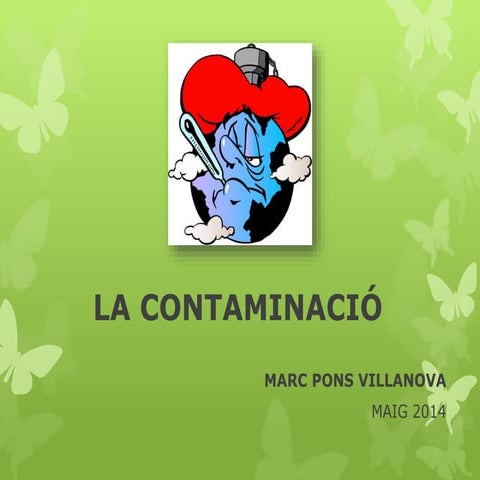 La contaminació