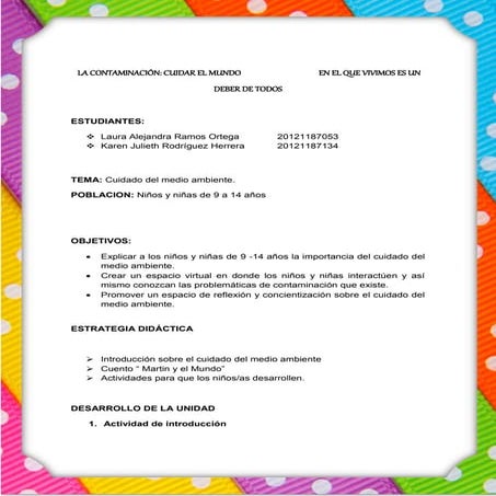 La contaminación (1)