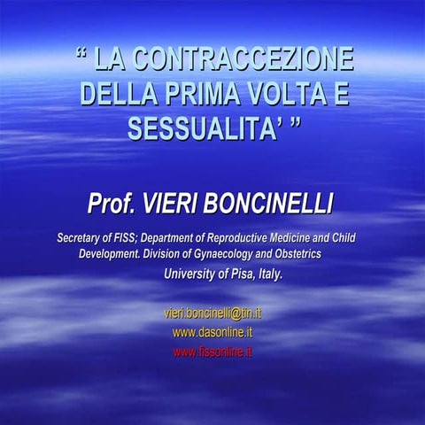La contraccezione