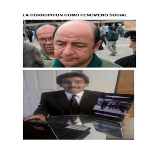 La  corrupcion y sus efectos sociales