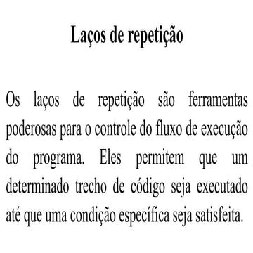 Laços de Repetição - C++