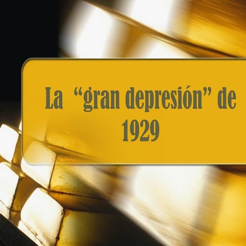 La Crisis de 1929
