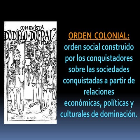 La crisis del orden colonial