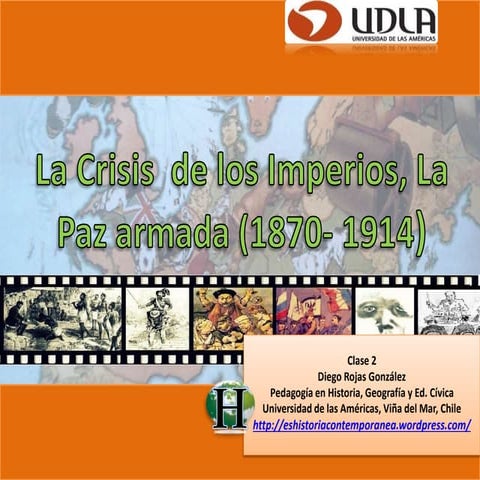 La crisis de los imperios, la paz armada