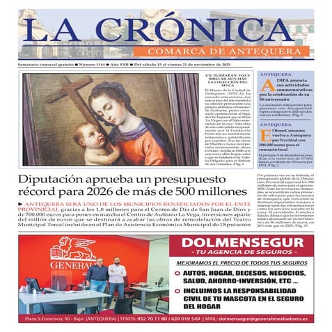LA CRÓNICA COMARCA DE ANTEQUERA _ Nº 1144