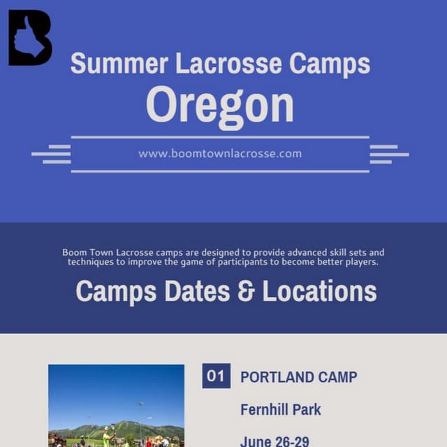 Lacrosse camps in Oregon
