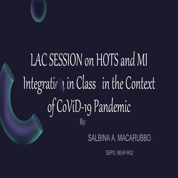 Lac session on hots and mi integration