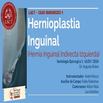 LACT - CASO QUIRURGICO 1 - Hernioplastia Inguinal.pdf