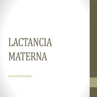 Lactancia materna