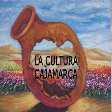 La cultura cajamarca