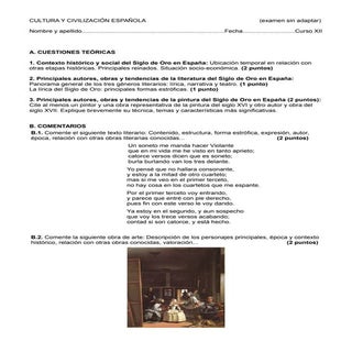 La cultura del siglo de oro en espa...