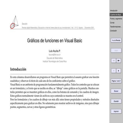Graficos de Funciones en Visual Basic subido JHS | PDF