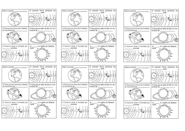 Lacunas sistema solar