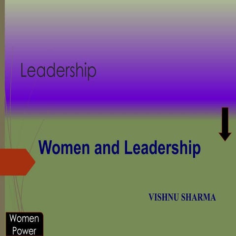 women and leadership HBR article