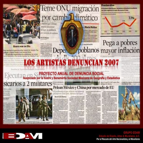 LOS ARTISTAS DENUNCIAN 2007