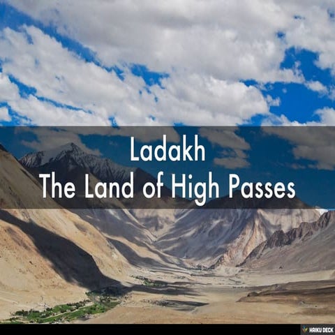 Ladakh The Land of High Passes