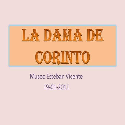 La dama de corinto