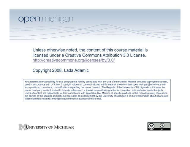 Ladamic intro-networks