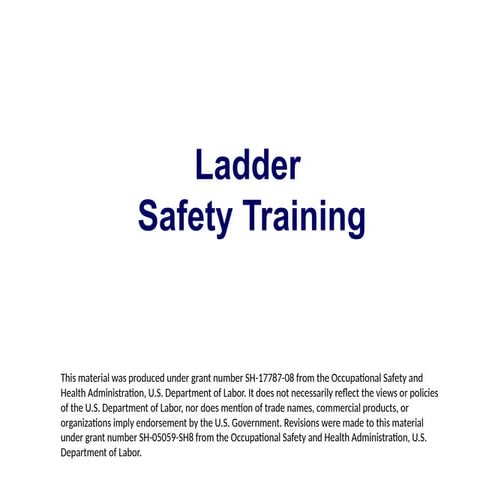 Ladder Safety This is a widely used software for creating.pptx