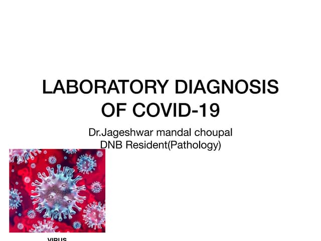 Lad diagnosis of covid  19 pdf